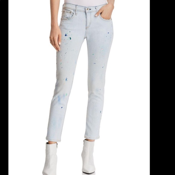 Rag & bone Dre cropped skinny jeans, NWT, sz 29 - Picture 5 of 7